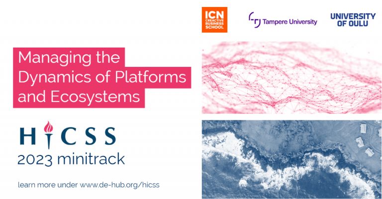 HICSS 2023: Managing the dynamics of platforms and ecosystems